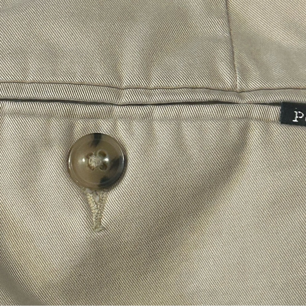 Polo Ralph Lauren Classic Fit Straight Leg Chino Pants Khaki 40x30 STF Newport - Picture 4 of 14
